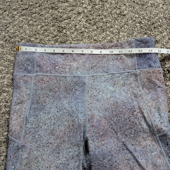 Lululemon Summer Haze Final Crop athletic exercise legging 10 - Picture 11 of 12